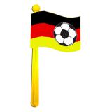 Crécelle de foot "Allemagne" 19 cm