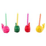 Bougies d'anniversaire avec baleines 12 pcs