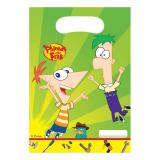 6 pochettes surprises "Phineas et Ferb" 