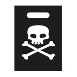 Sachets cadeau "Jolly Roger" lot de 8