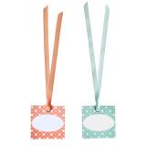 12 étiquettes pour cadeaux "Retro"