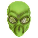 Masque d'alien vert
