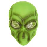 Masque d'alien vert