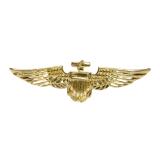 Broche dorée "Pilote"
