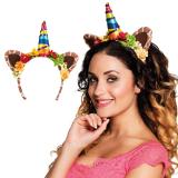Serre-tête "Licorne de la jungle"
