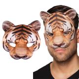 Demi-masque photoréaliste "Tigre" 