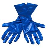 Gants "Brillance élégante" 40 cm - bleu