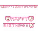 Guirlande Happy-Birthday "Hello Kitty" 200 cm