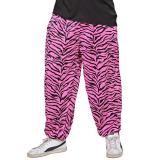 Pantalon pour homme "80's Baggy Pants Pink Zebra"
