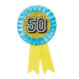 Cocarde holographique "50. anniversaire" 16 cm
