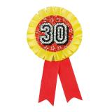 Cocarde holographique "30. anniversaire" 16 cm 