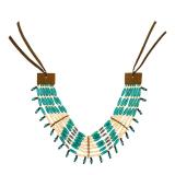 Collier "Indian style"