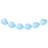 Guirlande de ballons 3 m - bleu clair