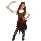 Costume pour enfant "Vaillante femme pirate"  3 pcs.