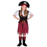 Costume pour enfant "Mathilde la pirate" 5 pcs.