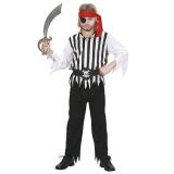 Costume pour enfant "Courageux petit pirate" 4 pcs.