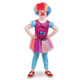 Costume pour enfant "Jolie petite fille clown" 2 pcs.