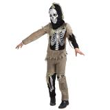 Costume pour enfant "Effrayant squelette zombie" 3 pcs.
