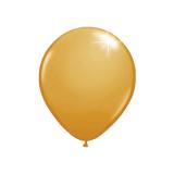 20 petits ballons de baudruche métallisés - or