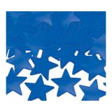 Confettis "Étoiles unicolores" 28 g - bleu