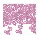 Confettis "It's a girl" 14 g