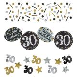 Confettis "Anniversaire scintillant" 30 ans 34 g