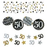 Confettis "Anniversaire scintillant" 50 ans 34 g