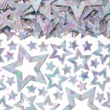 Confettis "Pluie d'étoiles" 15 g - argent