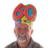 Coiffe d'anniversaire "60 ans" 