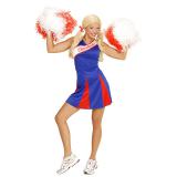 Costume "Cheerleader" bleu-rouge