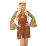 Costume "Flower Power Hippie Girl" 3 pcs.