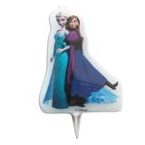Bougie pour gâteau "Elsa et Anna" 8 cm