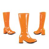 Bottes vernies "Retro Kids" - orange-30