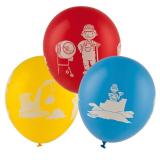 5 Ballons de baudruche "Sur le chantier" 