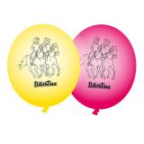8 ballons de baudruche "Bibi et Tina"
