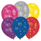 Ballon de baudruche "Feux d'artifices" 6 pcs.