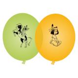 8 ballons de baudruche "Yakari le petit indien"