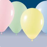 Ballons de baudruche pastel 8 pcs