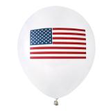 8 ballons de baudruche "USA"