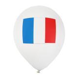 8 ballons de baudruche "Vive la France"