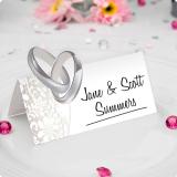 36 cartons nominatifs "Jolie fête de mariage"