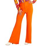 Pantalon pattes d´eph orange pour femme