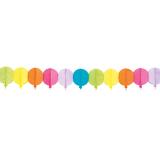 Papier-Girlande "Bunte Luftballons" 4 m