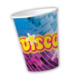 10 gobelets en carton "Disco"