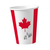 10 gobelets en carton "Canada"