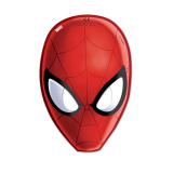 6 masques en carton "Spider-Man - Web Warriors"