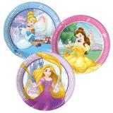 Pappteller "Disney - Hübsche Prinzessinnen" 8er Pack