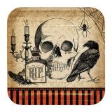 8 assiettes en carton "Vintage Halloween" 8er Pack