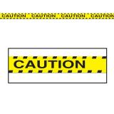 Rouleau de rubalise "Caution" 6 m