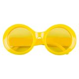 Lunettes de fête "Jackie" jaune